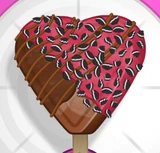 Evelyn's order during Valentine's Day in Papa's Paleteria To Go!