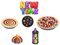 New Year Toppings - Bakeria