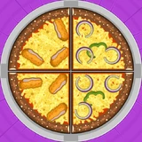 Taylor's order during BavariaFest in Papa's Pizzeria Deluxe