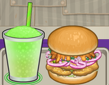 Amiria's regular order in Papa's Cluckeria To Go!