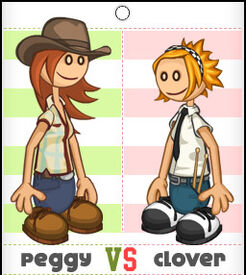 Peggy vs. Clover