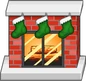 Furni christmas fireplace