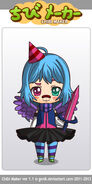 Xandra Chibi Maker Style H (Halloween)