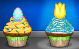 Cletus' order during Easter in Papa's Cupcakeria To Go!