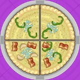 Mayor Mallow's regular order in Papa's Pizzeria Deluxe