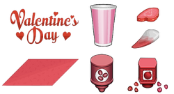 Sushiria To Go Valentine's Day Ingredients