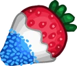 Dipped strawberry