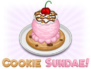 Cookie sundae small