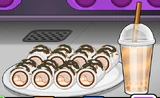 Pinch Hitwell's order during Thanksgiving in Papa's Sushiria To Go!