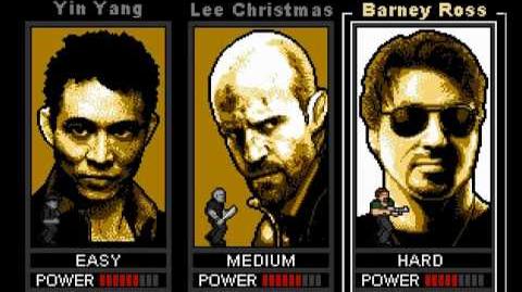 The Expendables - 8 bit free web game