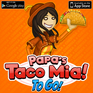 Papa's Taco Mia To Go! Cherissa Approved!