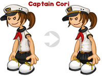 Captain Cori, Walktroughs to Papa Louie 2 Wiki