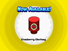 Cranberry Chutney (CTG)