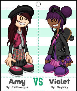 Amy vs. Violet