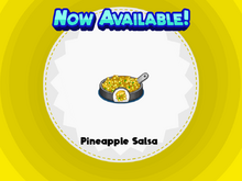 Pineapple salsa