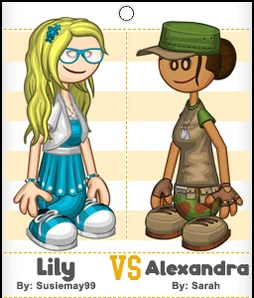 Toastwood round2 b.jpg (47 KB) Lily vs. Alexandra