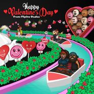 Penny in the Valentine's Day 2020 holiday picture