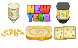 Papa's Cheeseria Day 72 Rank 47 New Year (New Parmesan Sauce) Gameplay 