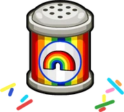 Rainbow Sprinkles in Cupcakeria and Donuteria