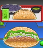 Skyler's regular order in Papa's Taco Mia HD