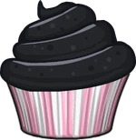 Cupcakeria Black Frosting (Transparent)