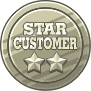 Silver Customer Award in Papa's Bakeria onward.