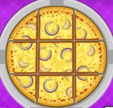 Sarge Fan's order in Papa's Pizzeria To Go!