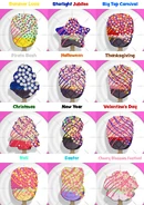 Ally Kabam's orders throughout the holidays in Papa's Paleteria To Go!