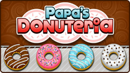 Papa's Donuteria Icon on Flipine's Homepage