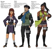 Naruto AU by NasKuc/BluerangeHearts along with Quinn and Petrona