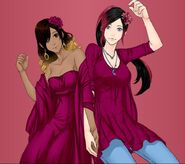 With Kayla - made by Telts23 using Rinmaru Anime Couple Creator