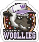 Powder Point Woollies Sticker