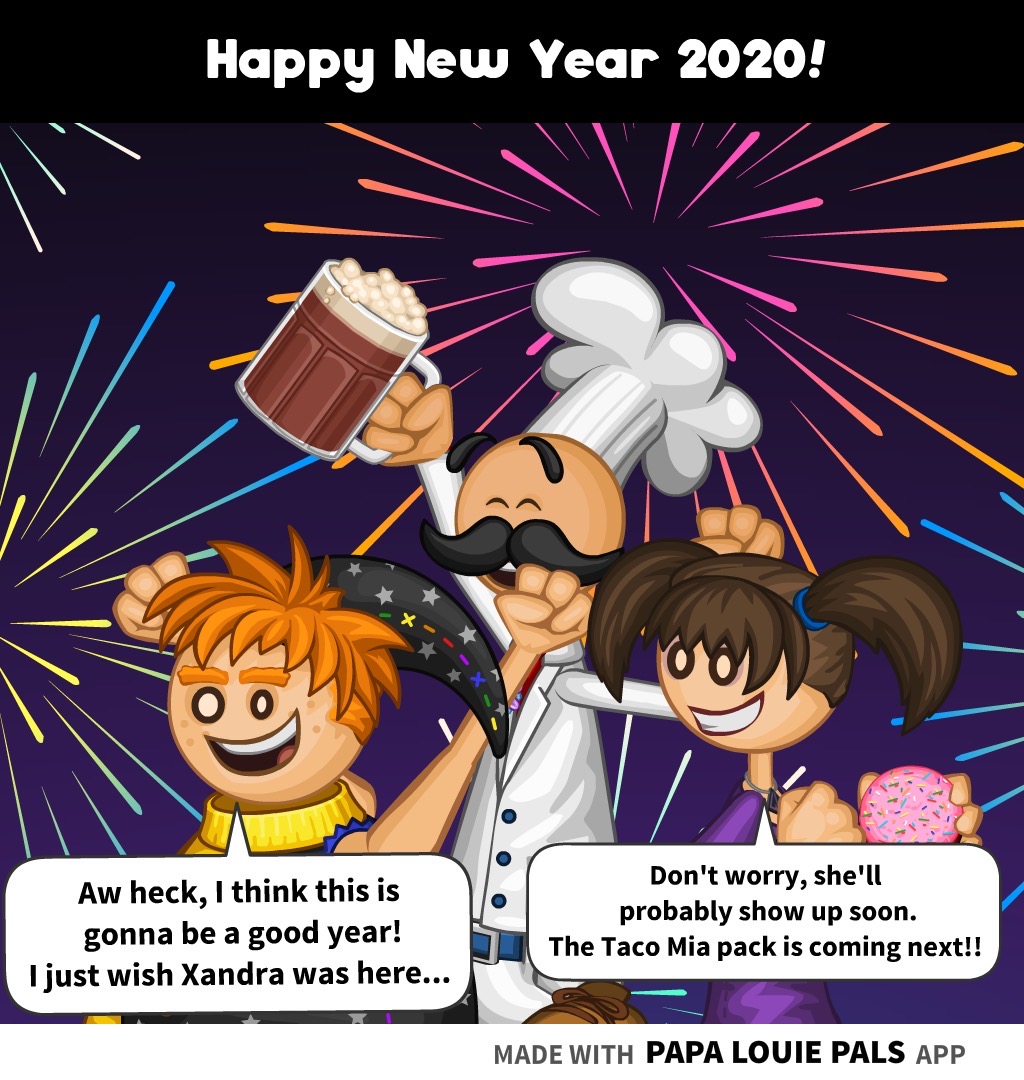 Papa's Louie Pals - Happy New Year in 2023! 