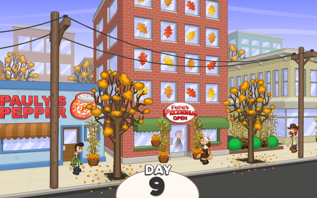 Papa's Pizzeria HD - Thanksgiving 