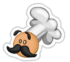Papa Louie Sticker