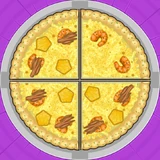 Perri's regular order in Papa's Pizzeria Deluxe