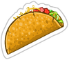 Taco Sticker