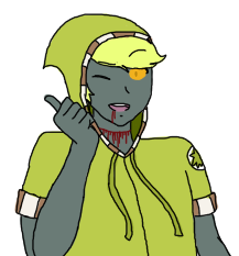 Zombie palette swap, made as a joke by PeridotGem