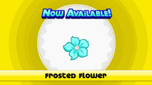 Frosted flower