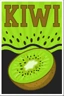 Kiwi Slices and Kiwi Bubbles Poster