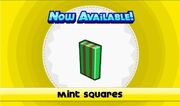 Mint squares unlocked