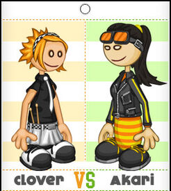 Clover vs. Akari