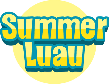 Summer luau logo