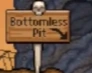 Bottomless Pit Sign