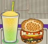 Chester's regular order in Papa's Cluckeria To Go!