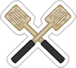 Spatulas Sticker