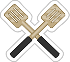 Spatulas Sticker