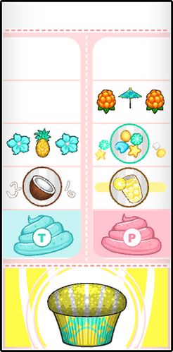 Papa's Cupcakeria To Go Rank 28:All Summer Luau Toppings Unlocked 