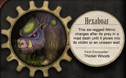 Mimics of Hatchwood Wilds: Hexaboar