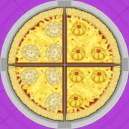 A pizza